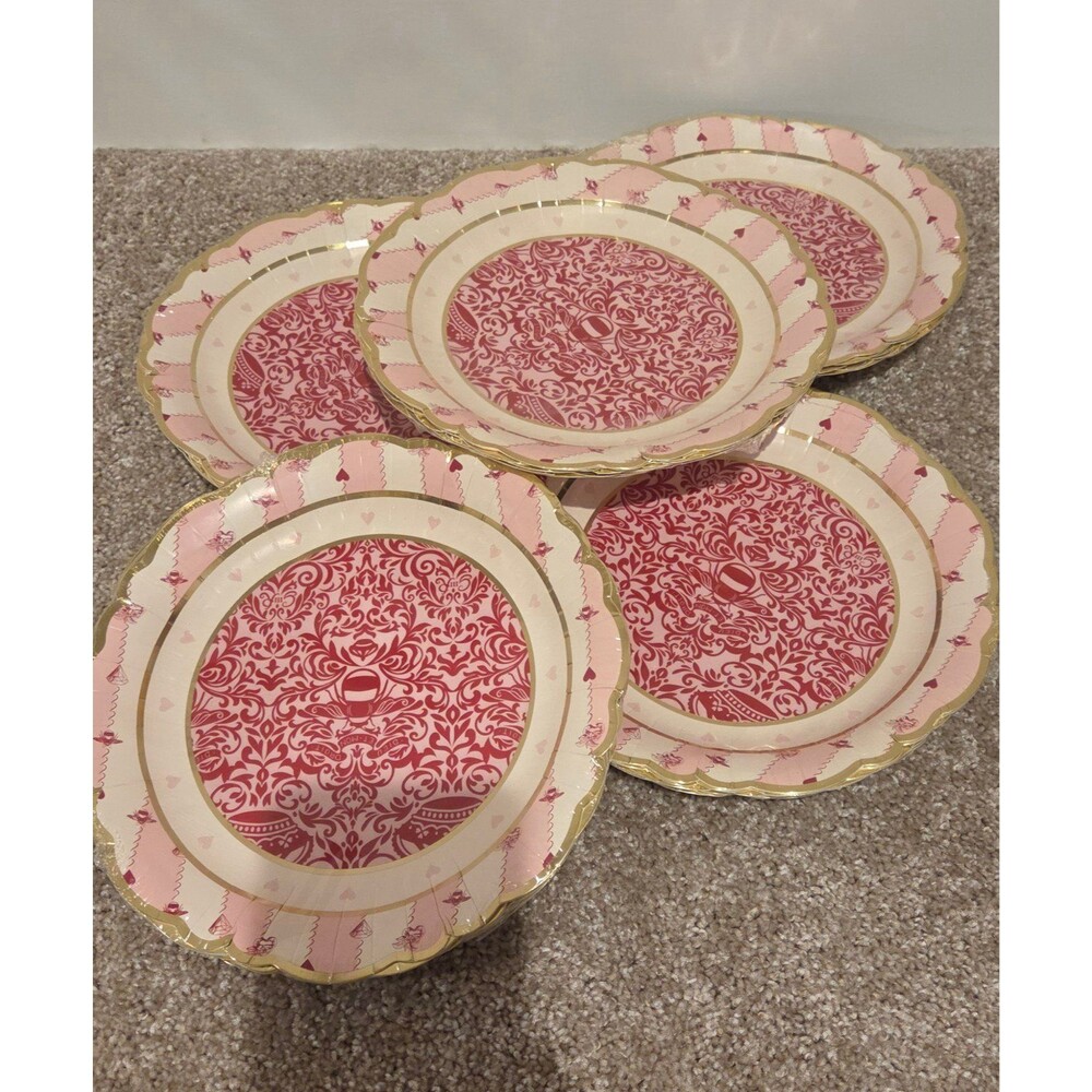 Bundle of 5 packs of bridgerton paper plates